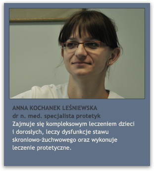 dr n. med. ANNA KOCHANEK LEŚNIEWSKA