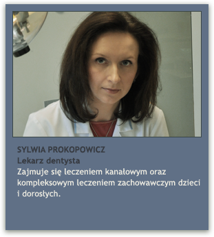 lek. dent. SYLWIA PROKOPOWICZ